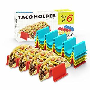 Ginkgo Taco Holder Stand - Holds Up To 4 Tacos Each