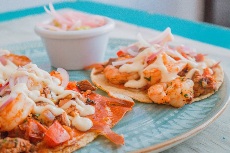 Tacos Recipe - Shrimp and Tomato Tacos