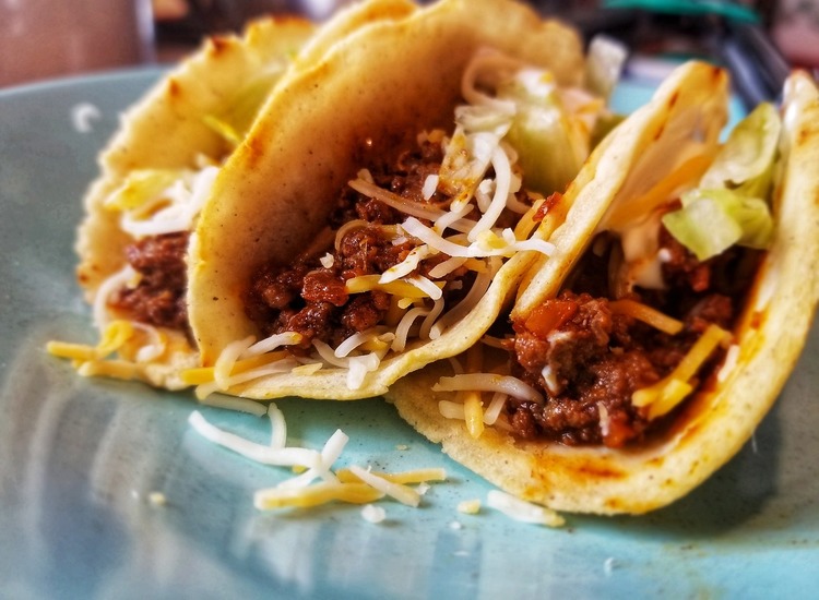 Cheesy Ground Beef Tacos – Intentional Mums Blog